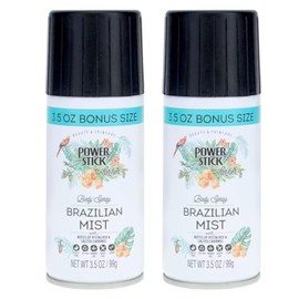 Power Stick Body Spray Beauty and Skincare 3.5 oz (Pack of 2) (Brazilian Mist)