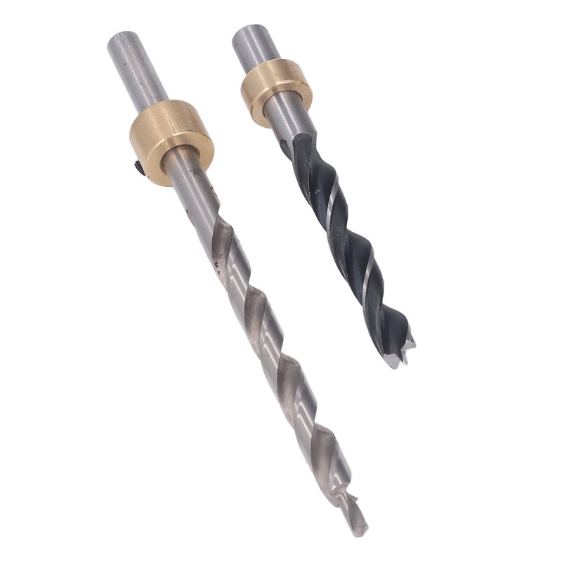 5Pcs Pocket Hole Drill Bit 3 Knife Points High Speed