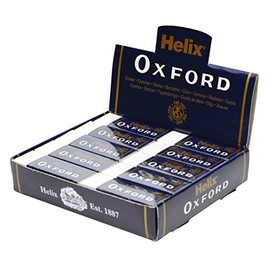 Helix Oxford Large Sleeve Erasers (Box of 20)