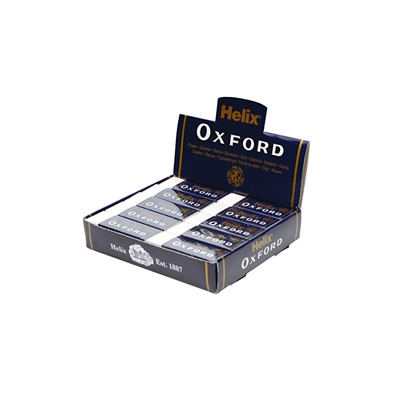 Helix Oxford Large Sleeve Erasers (Box of 20)