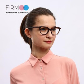 Firmoo Blue Light Blocking Reading Glasses 2.75 for Women, Cat Eye Vintage Computer Reader Glasses Reduce Eye Strain Fatigue