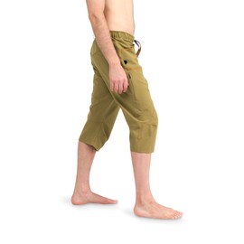 Ucraft "Xlite Rock Climbing, Bouldering and Yoga Knickers. Lightweight, Stretching, Breathable (412-M-Mustard)