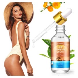 Bronceado Natural Rostro Cuerpo Tono Dorado Piel Radiante