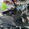 Lorababer Motorcycle Handguards Hand Shield Protector Hand Guard Protector Black
