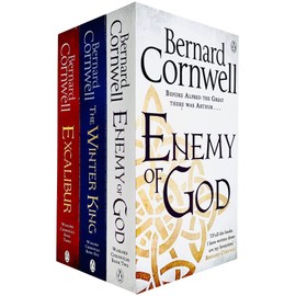 Warlord Chronicles Series Bernard Cornwell Collection 3 Books Set (Enemy of God, Excalibur, The Winter King)