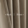 StangH Camel Beige Velvet Curtains 90 inches Long - Neutral