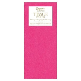 Caspari Solid Tissue Paper in Fuchsia, 24 Sheets Included