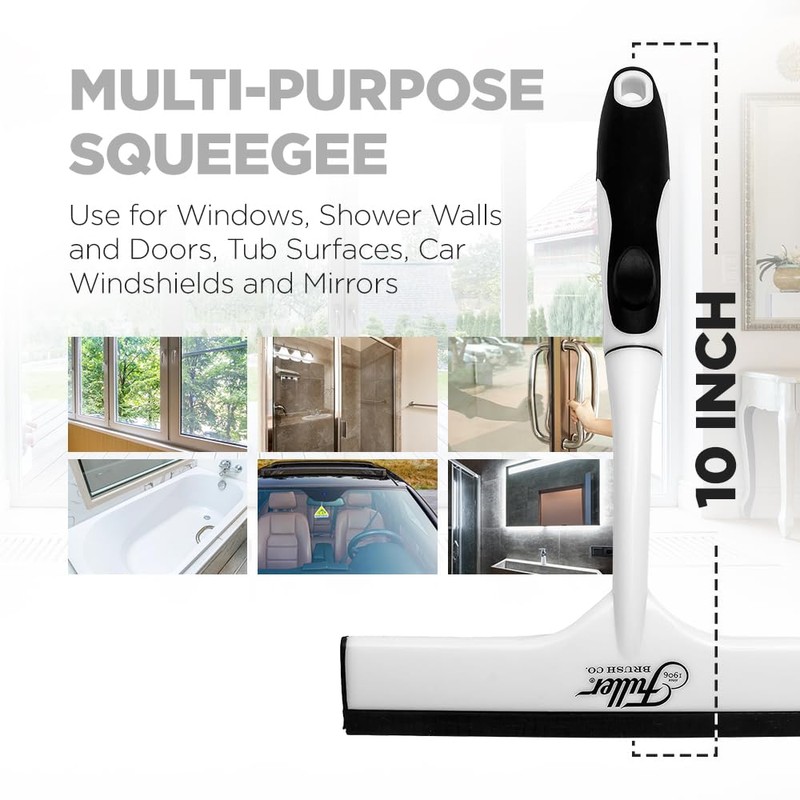 Fuller Brush Easy Grip Handheld Squeegee - for Shower Walls,