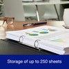 Oxford Premium A4 Ring Binder, Yellow Single Folder, 25mm Capacity