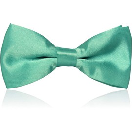 Best Item: Bowtie, Men's, Kids, One-Touch Necktie, Solid, Easy, Hook, Attached, Bowtie, For Adults and Children, 9.light blue