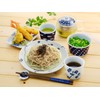 Meiwa Kin Pottery Edo Kouen Square Plate (3 Patterns)