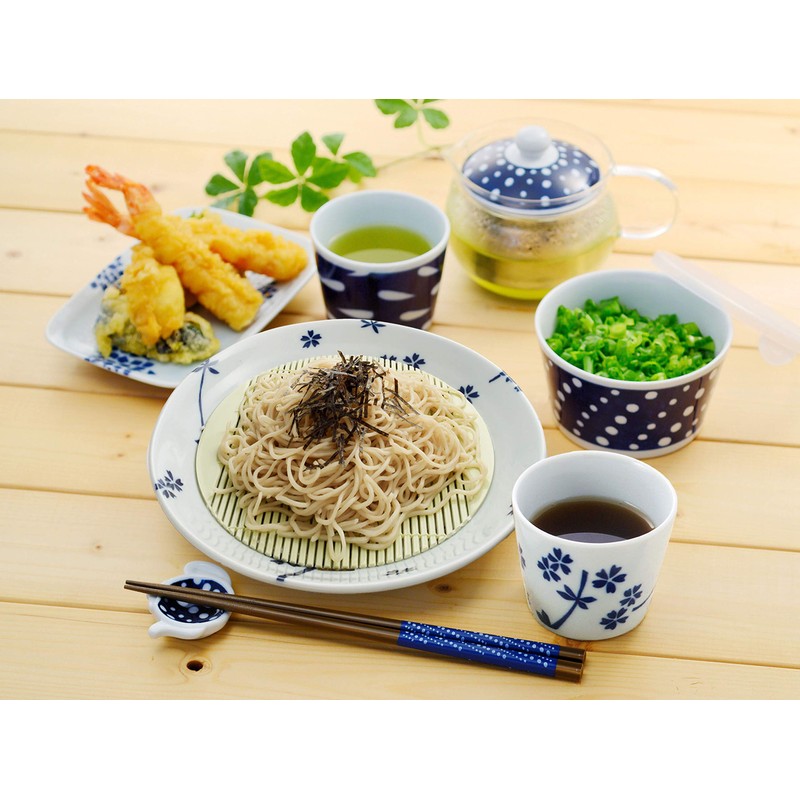Meiwa Kin Pottery Edo Kouen Square Plate (3 Patterns)