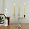 AFINETH Flameless Taper Candles with Rmote, 9.6" Real Wax Battery