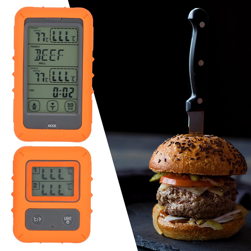 TS-TP20 Double Needle Probe Display Digital Cooking Food Meat Thermometer