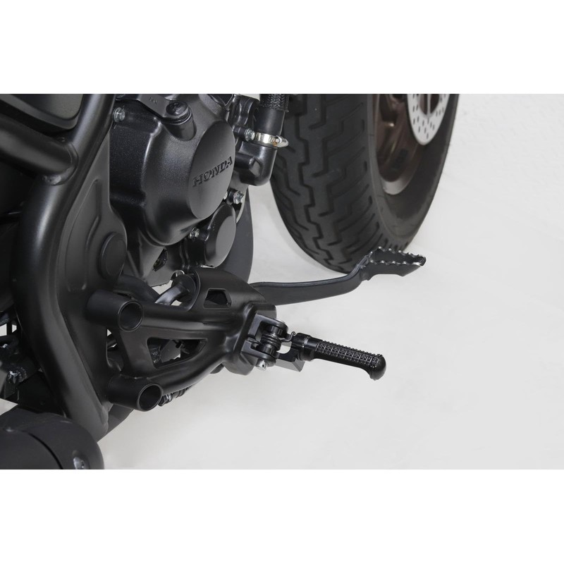 ACTIVE Step Bar (Rider Side) Black HONDA Series -2 REBEL250