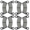 Front and Rear Brake pads for Polaris RZR 1000 XP
