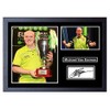 Stunning Quality Michael Van Gerwyn Signed/Autographed (A4 Framed 34cm x