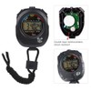 Qiilu 2 PCS Sport Timer, Cronógrafo Digital Preciso Handheld Multifunción