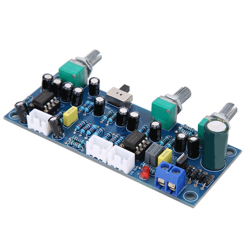 Preamp Board 2.1 Channel Low Pass Filter Subwoofer Tone Board