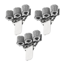 3 PCS Metal Pen Holder with 3 Clips, Pocket Clip, Pen Holder Pocket Clip, Pen Holder, Nurse Desk Organization Accessory, Suitable for Office Organization