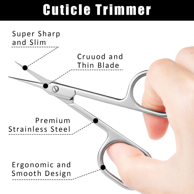 1 x Cuticle Scissors, Professional Cuticle Scissors, Cuticle Scissors, Extra