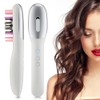 Hair Growth Laser Comb with Red and Blue Light Therapy,
