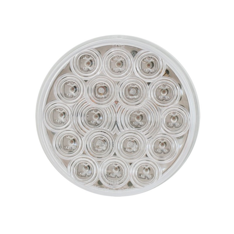 Grand General 76453 Red 4" Round Fleet 18-LED Stop/Turn/Tail Sealed