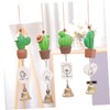 OHPHCALL 20pcs Handmade Bronze Bell Copper Rattle Handbell for Christmas