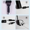 Portable Umbrella with Fan 8 Fiberglass Ribs Windproof Umbrella for