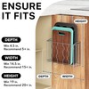 Simple Houseware Over the Cabinet Door Organizer Holder 2 Pack