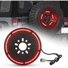 SUPAREE (Plug and Play Spare Tire Brake Light Wheel Light 3rd Third Brake Light fit for Wrangler 2007-2017 JK JKU YJ TJ,Red Light