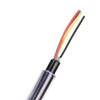 Radio Microphone Cable Replacement Female Hand Mic Cord with Prewired
