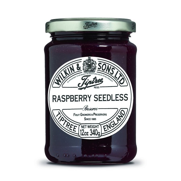 Tiptree Raspberry Seedless Preserve, 12 Ounce (Pack of 1) Jar