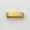 TANJUN Belt Loop Keep Stainless Steel Brass Alloy Men's Belt