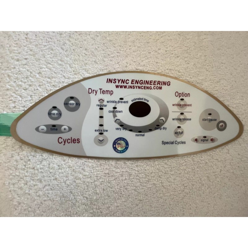 INSYNC Compatible Maytag Neptune Dryer Panel 22004444 33002536 NEW KEYPAD