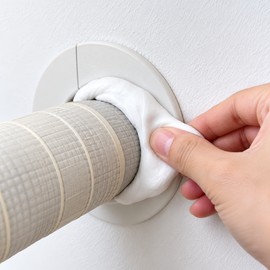 White Sealant Putty for Wall Holes and Pipe Gaps – Moldable Waterproof Sealing Clay for Home Repairs and AC Openings