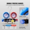 4-Way AC Manifold Gauge Set with 5ft Hoses Couplers R134A