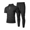 UOUA Mens Sweat Suits Set Tracksuit 2 Piece Outfits Short