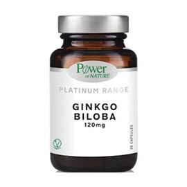 Power of Nature Platinum Range Ginkgo Biloba 120mg, 30 Caps