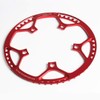 Folding Bike Square Bicycle Crank Crankset BCD130 Single 45/47/53/56/58T Chainwheel