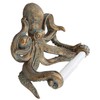 Old River Outdoors Decorative Swimming Octopus Toilet Paper Holder Bronze