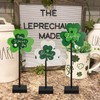 Happy St. Patrick's Day Blessed Lucky Irish Wood Sign Decor