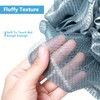 VANZAVANZU Bath Sponge Loofah Large 80g Shower Sponge Body Scrubber