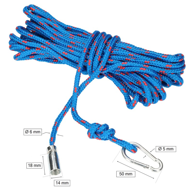 KOTARBAU® Chimney Brush Polypropylene Pull Rope 15 m Diameter 6