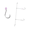 3 Pack '2/0' Bead Rig Surf Fishing Hi-Lo Double Drop