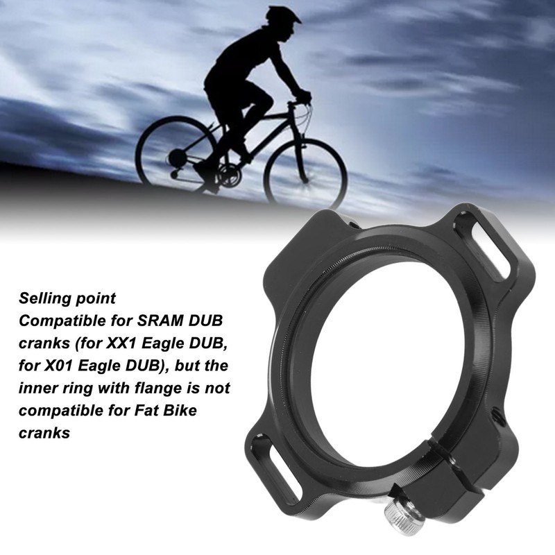 Bike Crank Chainring Adjuster Aluminium Alloy Road Bike Bottom Bracket