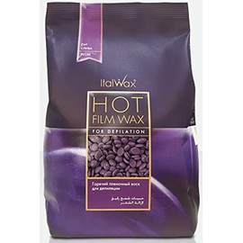 ItalWax Plum - Hard Stripless Wax Beads 2.2 lbs~ 1 kg. Bag