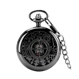 Outdoor Compass with Metal Chains, Retro Compass with Luminous Numerals, Navigation Compass, Portable Pocket Compass, Hiking, Nautical Compass, Compass Navigation Tools for Hiking, Camping (Style 4)
