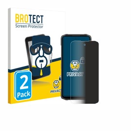 BROTECT (2 Stück Anti-Spy Blickschutzfolie für Doogee Blade 20 Turbo Privacy Screen Protector [Displayschutz-Folie, Sichtschutz, Blaulichtfilter]