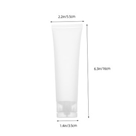 FRCOLOR Empty Travel Bottles Leakproof Refillable Plastic Travel Containers for Toiletries Hand and Cosmetics Compact Lightweight and Versatile Travel Products